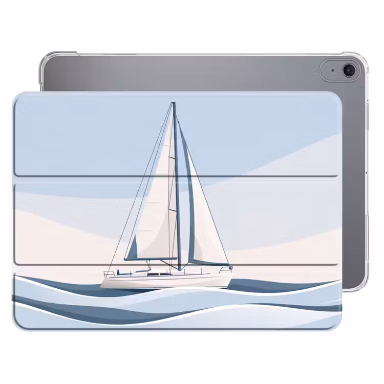 iPad hoes - Boot - Zeil - Zee - Modern - Beige — 1