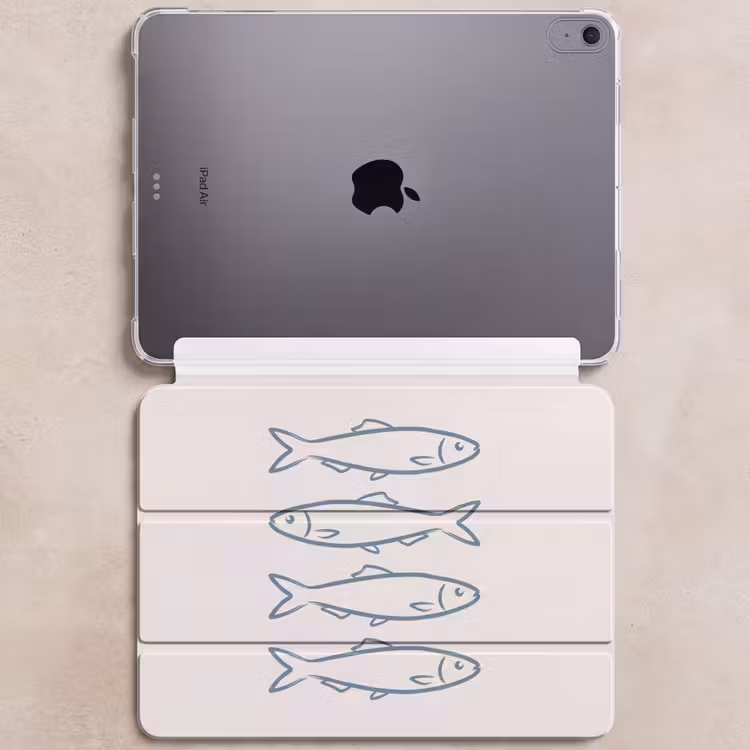 iPad hoes - Vis - Vier - Dieren - Abstract - Blauw — 6