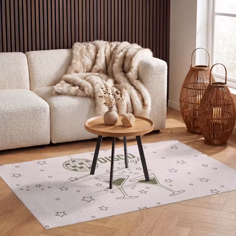 Vloerkleed - Feest - Disco - Drank - Illustratie - Groen — 3