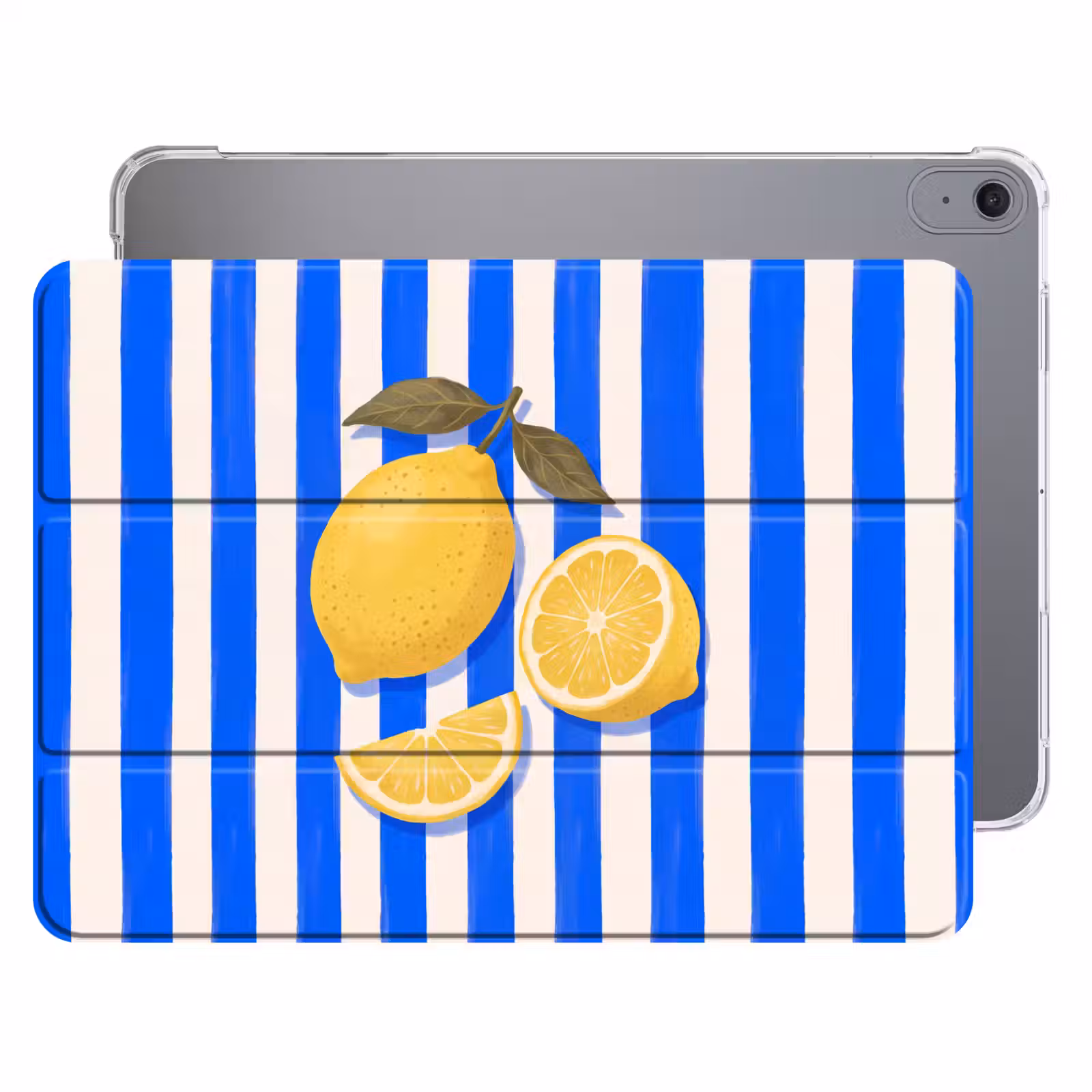 iPad hoes - Fruit - Citroen - Zomer - Geel - Blauw — 1
