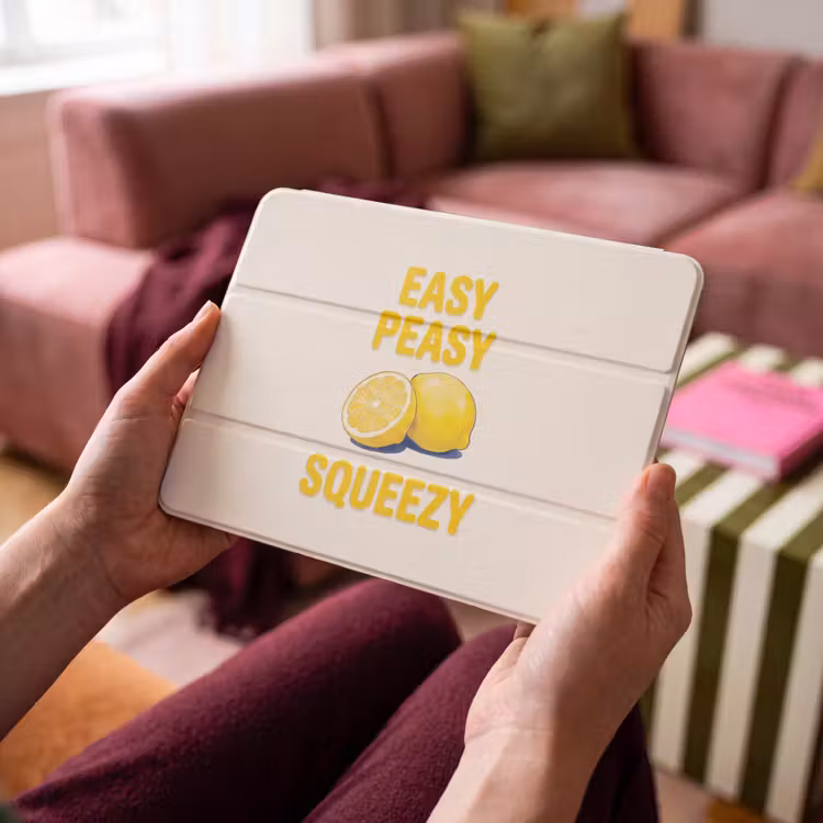 iPad hoes - Eten - Citroenen - Keuken - Illustratie - Geel — 4