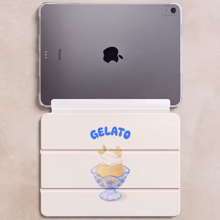 iPad hoes - IJs - Citroen - Illustratie - Geel - Dessert — 6