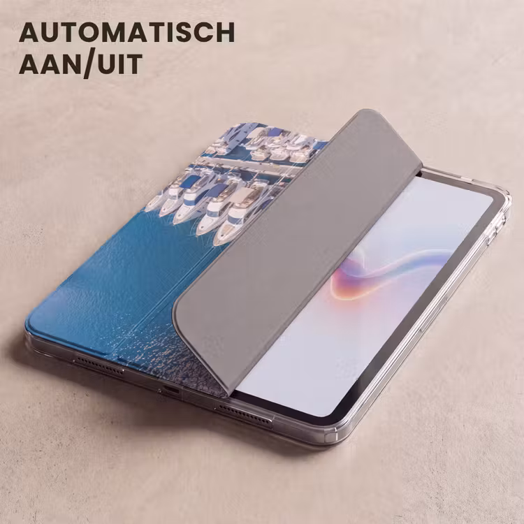 iPad hoes - Boot - Jachthaven - Water - Zomer - Blauw — 5