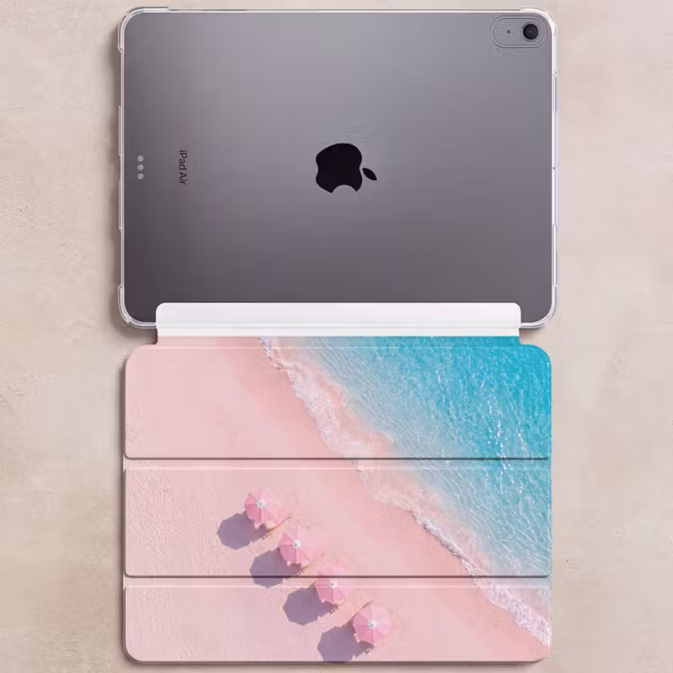 iPad hoes - Strand - Roze zand - Zee - Zomer - Natuur — 6