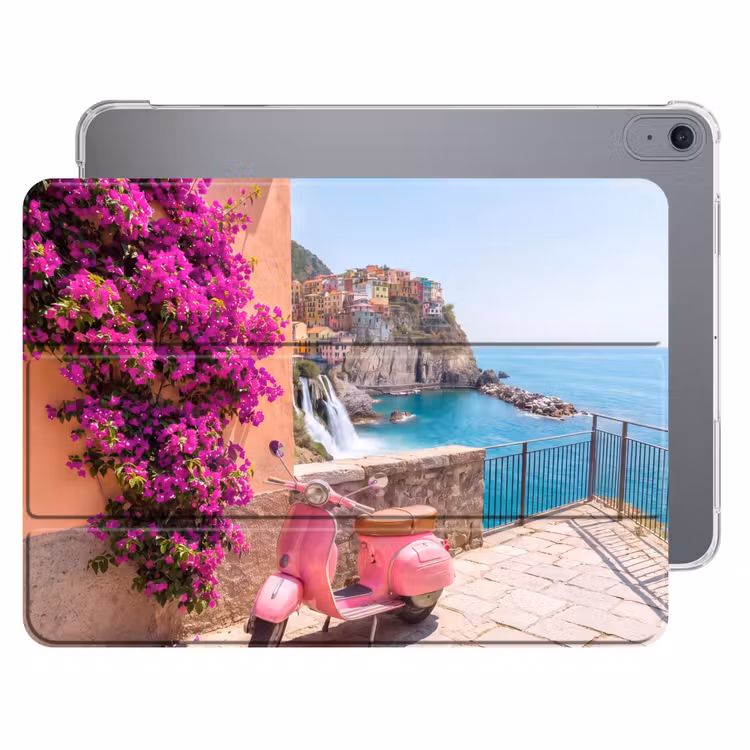 iPad hoes - Voertuig - Roze - Kust - Zomer - Reizen — 1