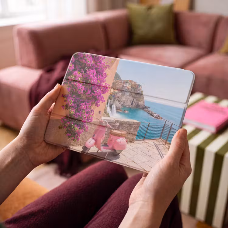 iPad hoes - Voertuig - Roze - Kust - Zomer - Reizen — 4