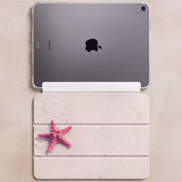 iPad hoes - Zeeleven - Zeester - Strand - Roze - Water — 6