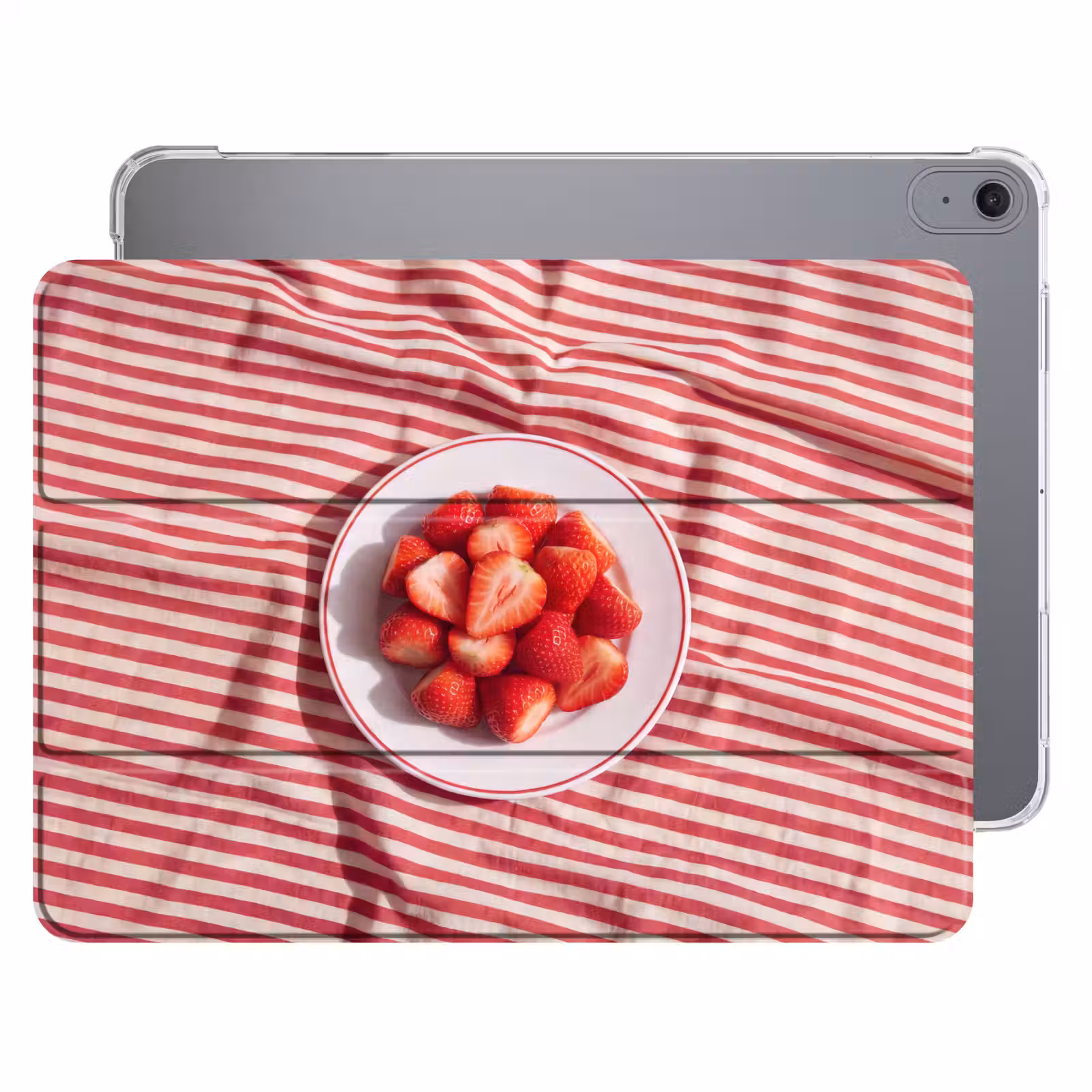 iPad hoes - Eten - Aardbeien - Fruit - Zomer - Rood — 1