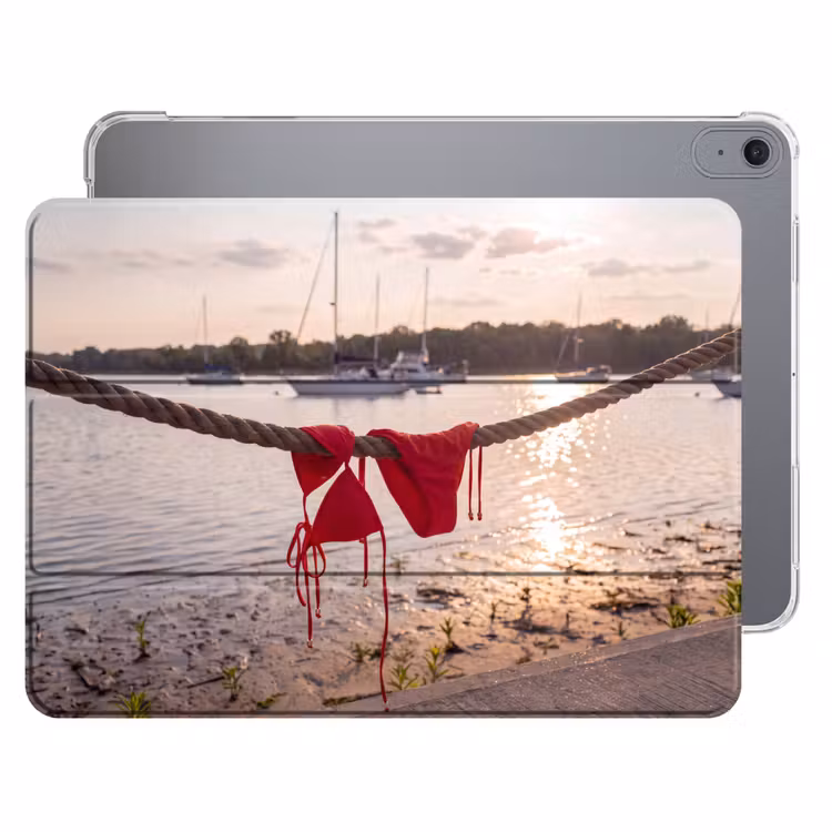 iPad hoes - Badkleding - Rood - Zomer - Water - Zonsondergang — 1
