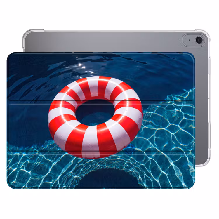 iPad hoes - Recreatie - Water - Zomer - Rood - Wit — 1