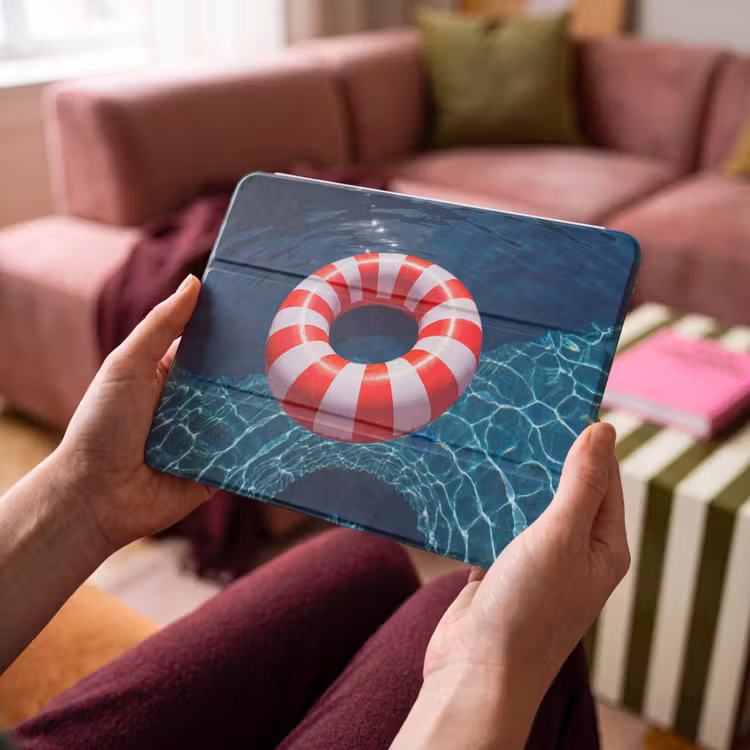 iPad hoes - Recreatie - Water - Zomer - Rood - Wit — 4