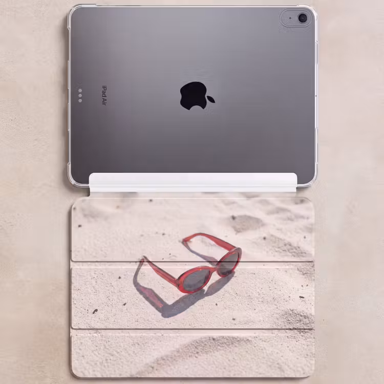 iPad hoes - Zonnebril - Strand - Vakantie - Rood — 6