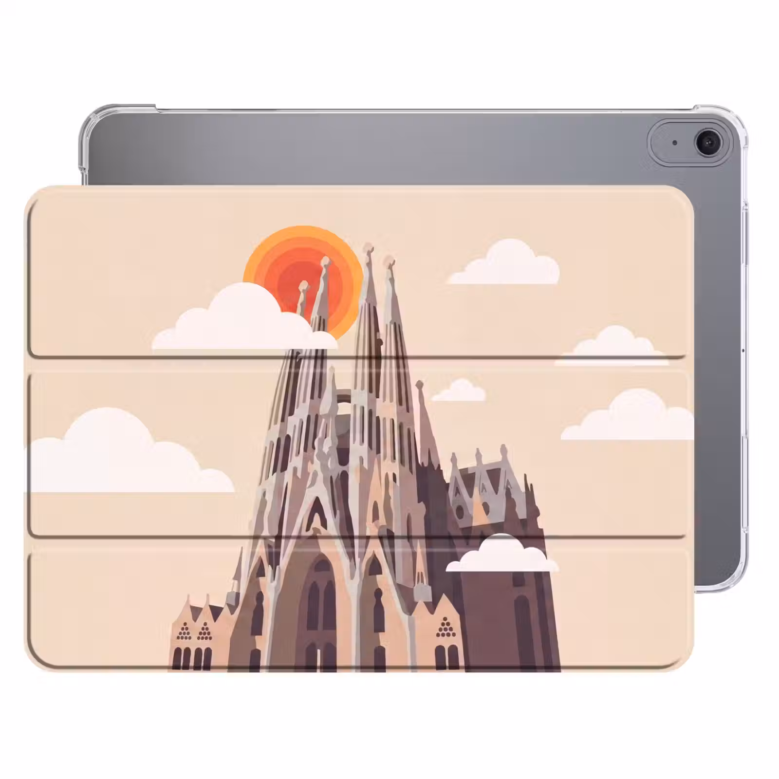 iPad hoes - Gebouw - Torens - Architectuur - Abstract - Zonsondergang — 1
