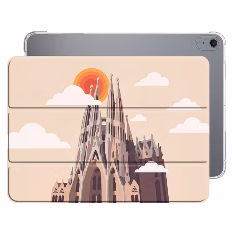 iPad hoes - Gebouw - Torens - Architectuur - Abstract - Zonsondergang — 1