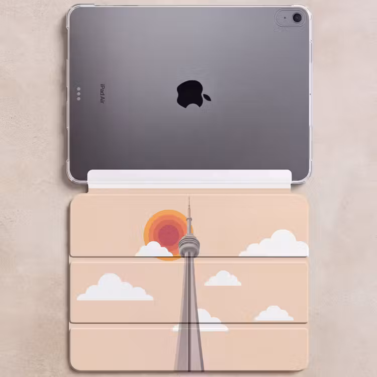 iPad hoes - Stad - Gebouw - Architectuur - Retro - Oranje — 6