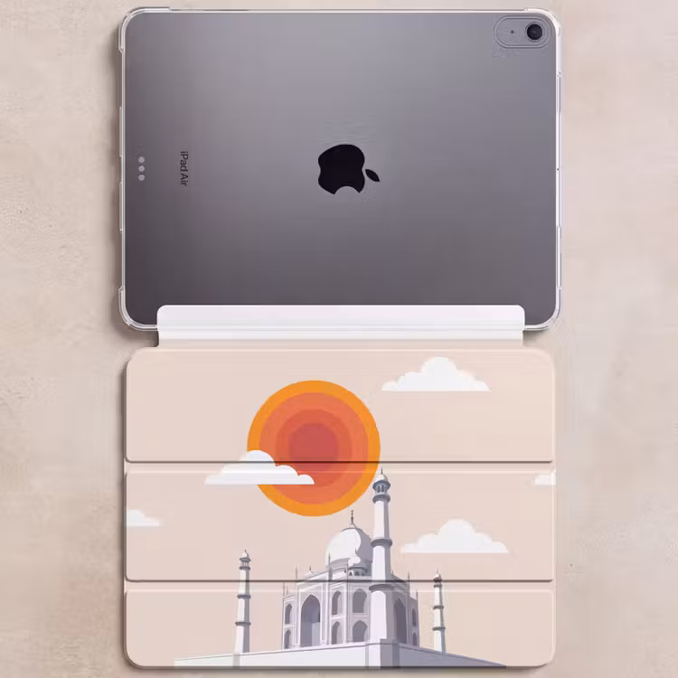 iPad hoes - Taj Mahal - Zon - Koepel - Architectuur - India - Grafisch — 6