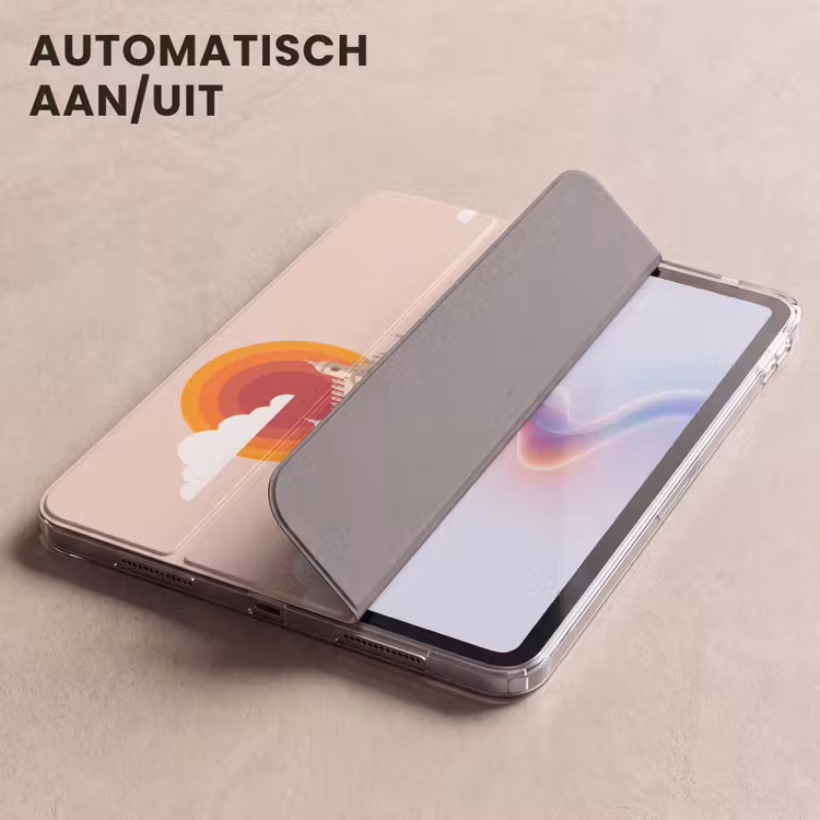 iPad hoes - Toren - Rivier - Architectuur - Modern - Oranje — 5