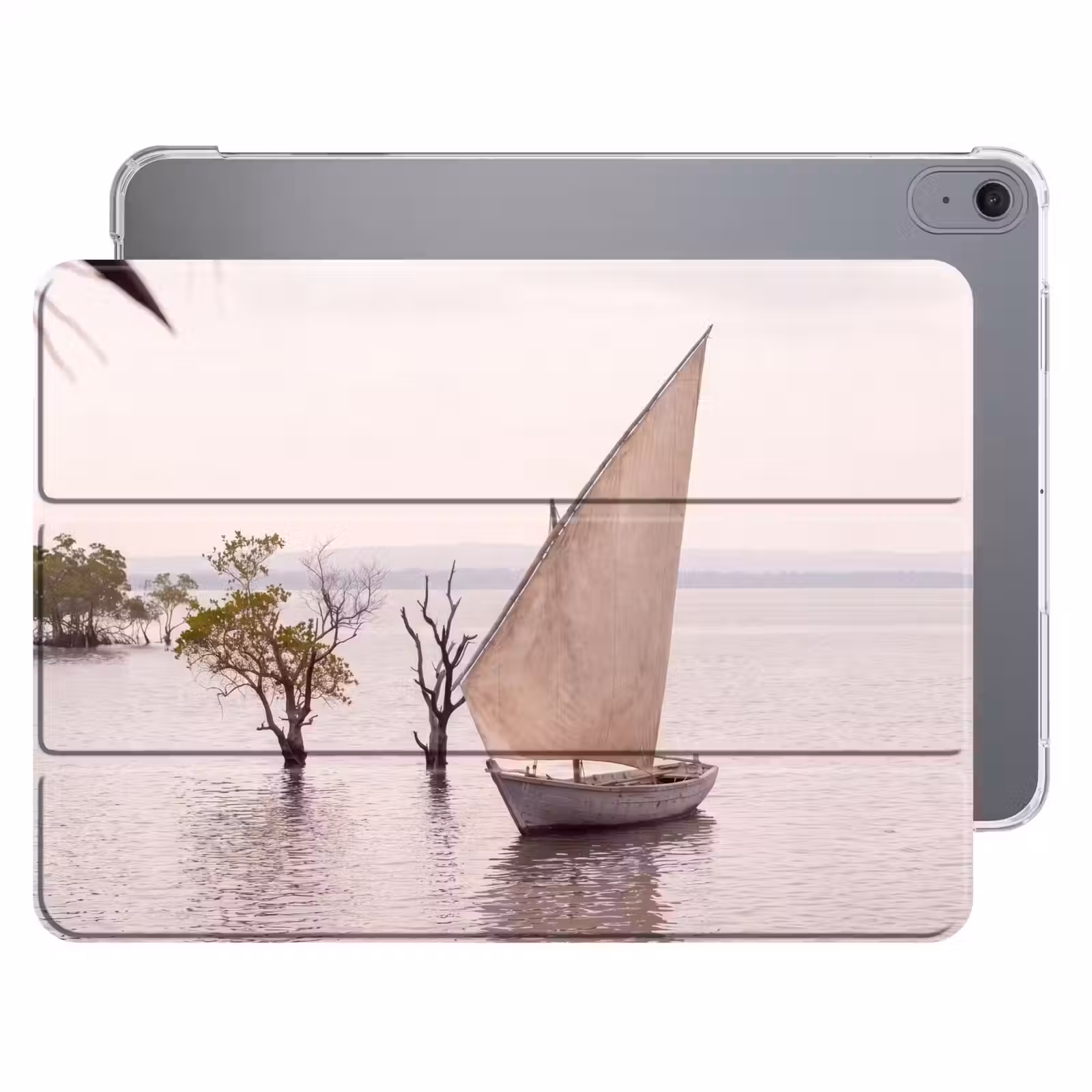 iPad hoes - Boot - Zeil - Water - Tropisch - Natuur — 1