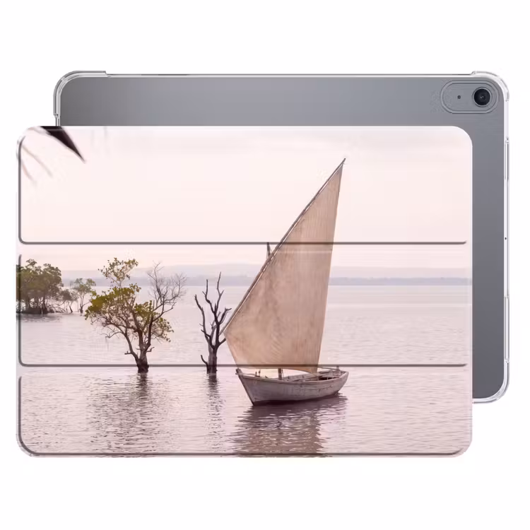 iPad hoes - Boot - Zeil - Water - Tropisch - Natuur — 1