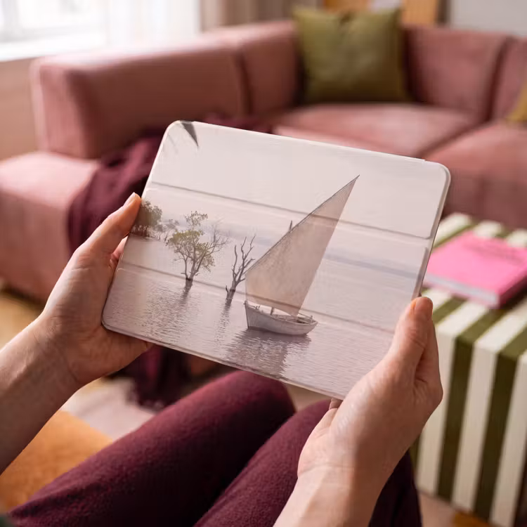 iPad hoes - Boot - Zeil - Water - Tropisch - Natuur — 4