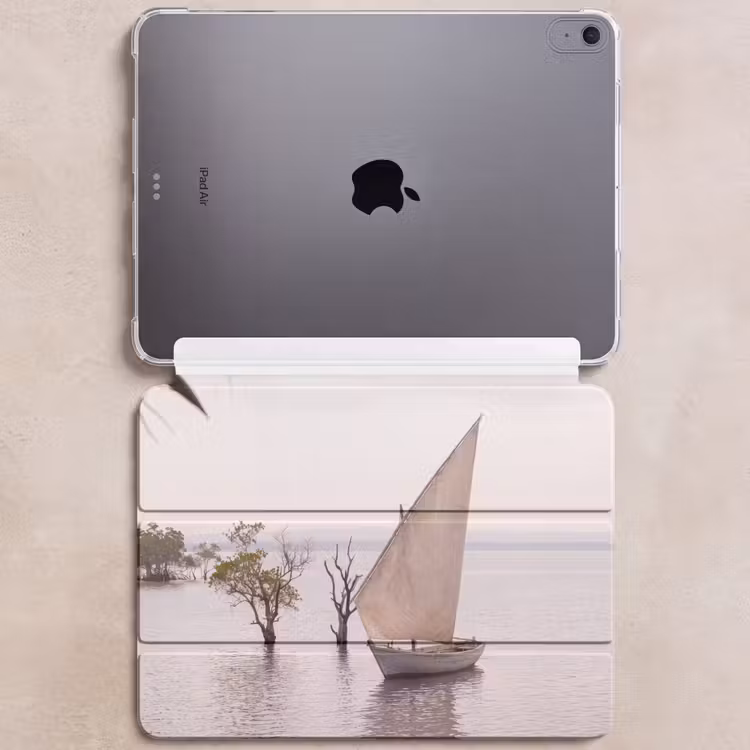 iPad hoes - Boot - Zeil - Water - Tropisch - Natuur — 6