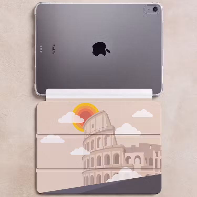 iPad hoes - Colosseum - Zonsopgang - Rome - Architectuur - Beige — 6