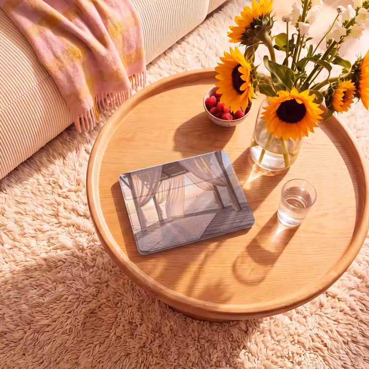iPad hoes - Overkapping - Zee - Zonsondergang - Vakantie - Rust — 2