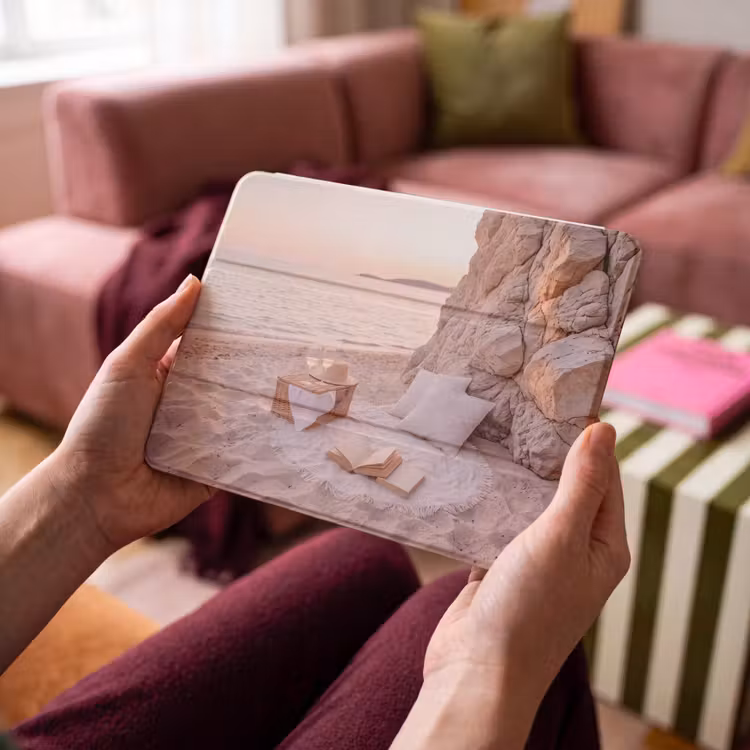 iPad hoes - Strand - Picknick - Zonsondergang - Zomer - Natuur — 4
