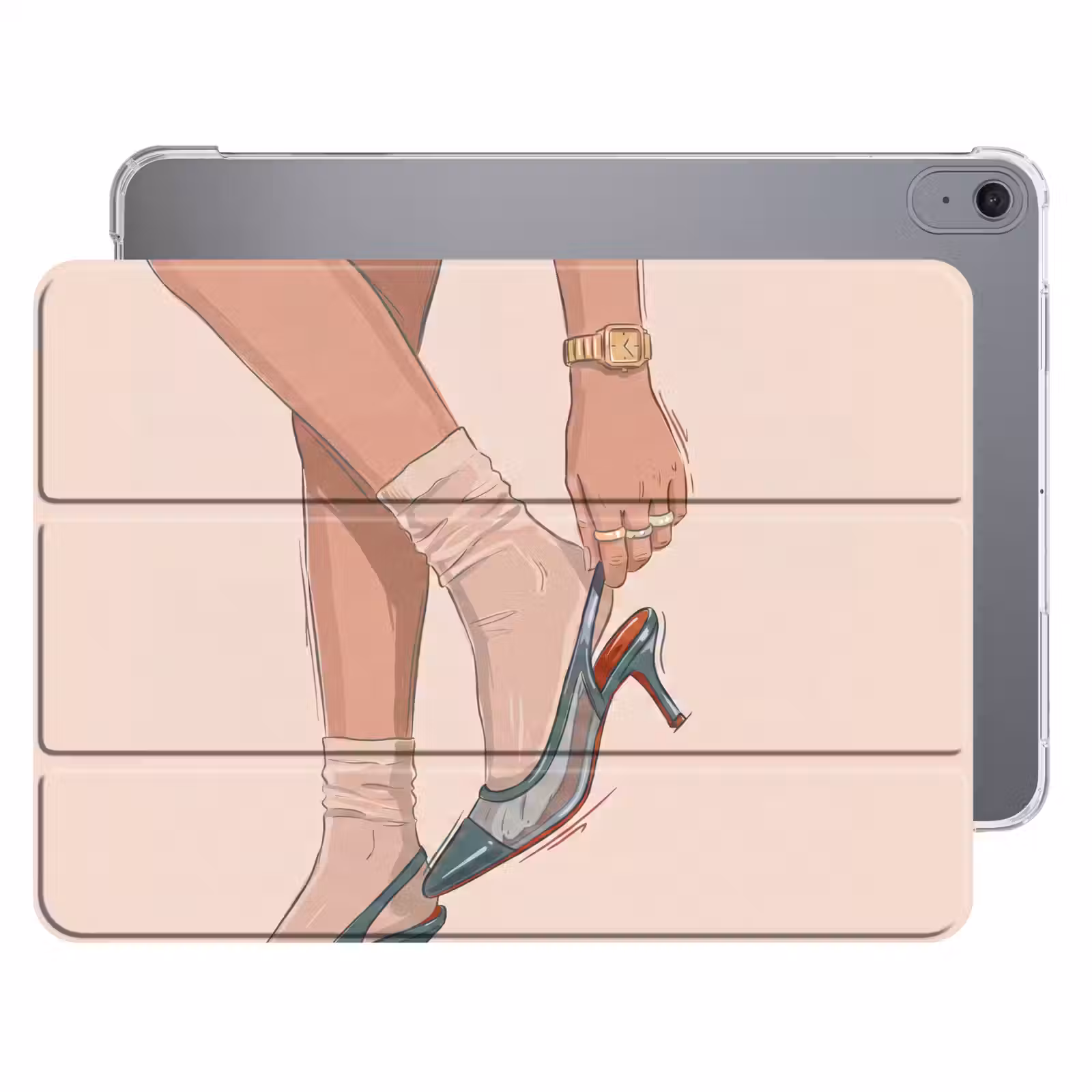 iPad hoes - Vrouw - Schoen - Mode - Lifestyle - Groen — 1