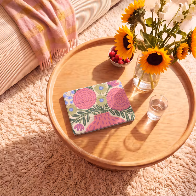 iPad hoes - Bloemen - Boeket - Natuur - Abstract - Roze — 2