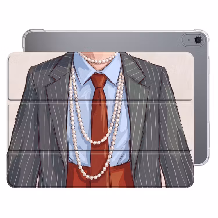 iPad hoes - Kleding - Strik - Parels - Klassiek - Mode — 1