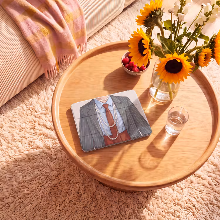 iPad hoes - Kleding - Strik - Parels - Klassiek - Mode — 2