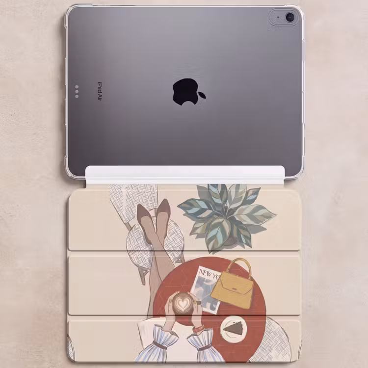 iPad hoes - Mensen - Cafe - Koffie - Stadsleven - Modern — 6