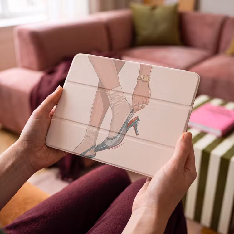 iPad hoes - Vrouw - Schoen - Mode - Lifestyle - Groen — 4