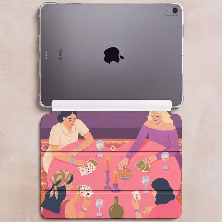 iPad hoes - Mensen - Kaartspel - Interieur - Modern - Kleurrijk — 6