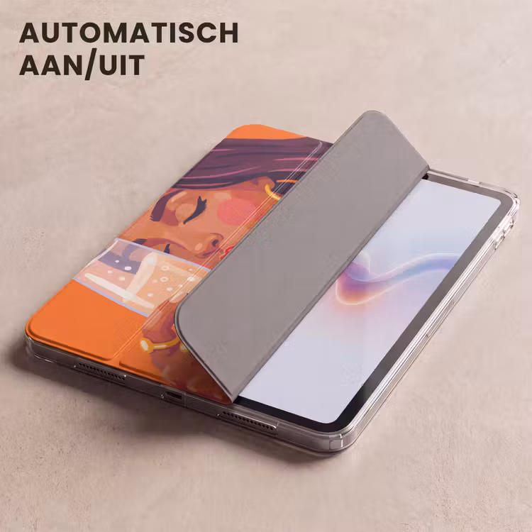 iPad hoes - Vrouw - Champagne - Feest - Modern - Oranje — 5