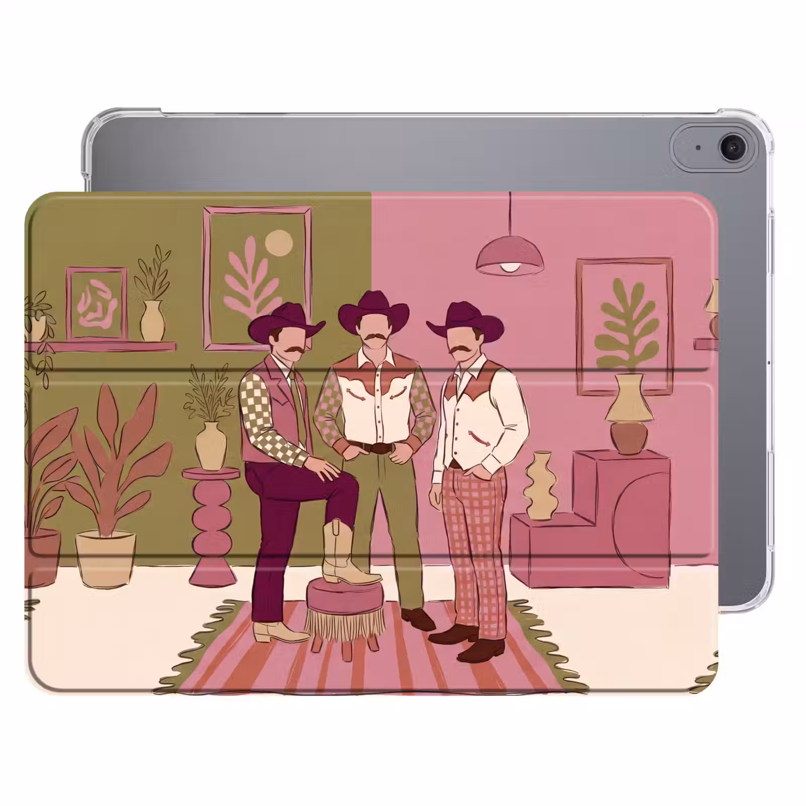 iPad hoes - Mensen - Mannen - Hoeden - Retro - Interieur — 1