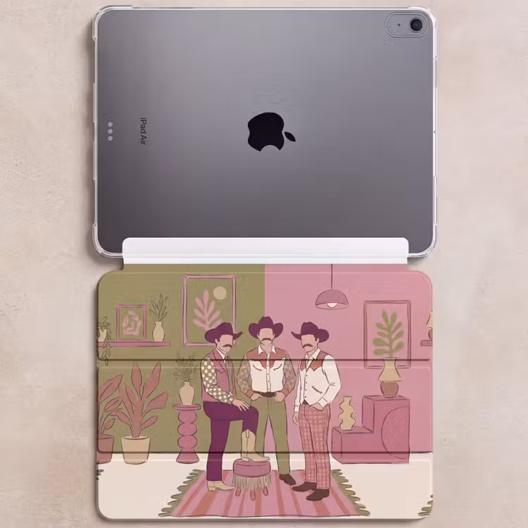 iPad hoes - Mensen - Mannen - Hoeden - Retro - Interieur — 6