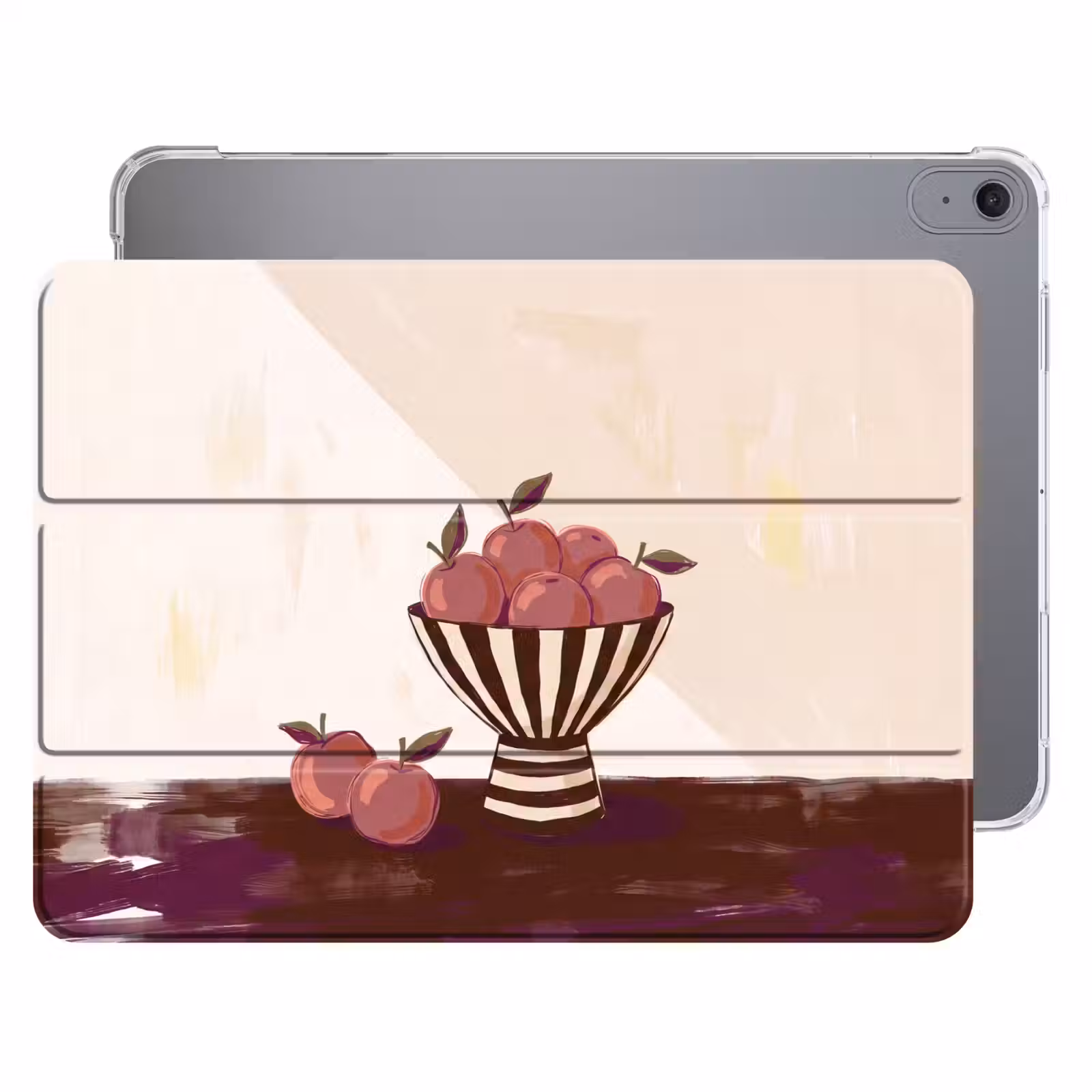 iPad hoes - Eten - Schaal - Stilleven - Modern - Rood — 1