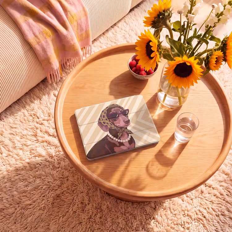 iPad hoes - Hond - Zonnebril - Hoofddoek - Dieren - Modern — 2