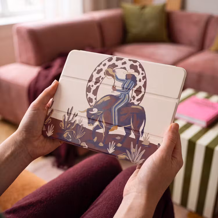 iPad hoes - Mensen - Dieren - Cowboy - Abstract - Kleurrijk — 4
