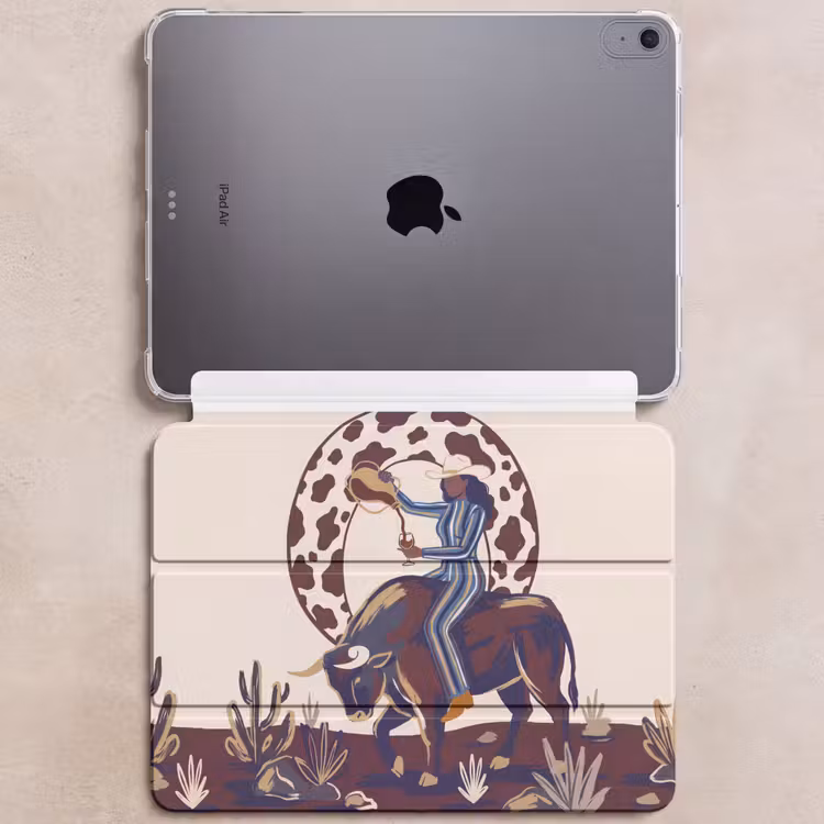 iPad hoes - Mensen - Dieren - Cowboy - Abstract - Kleurrijk — 6