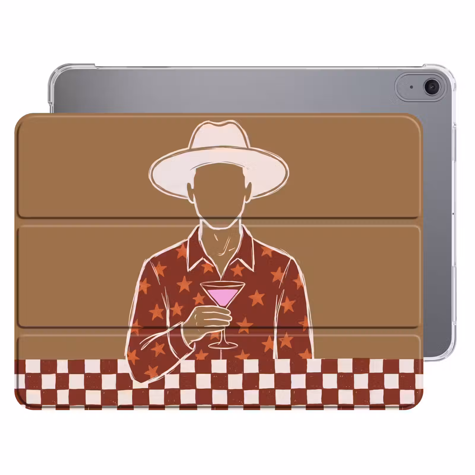 iPad hoes - Mensen - Hoed - Cocktail - Abstract - Modern — 1