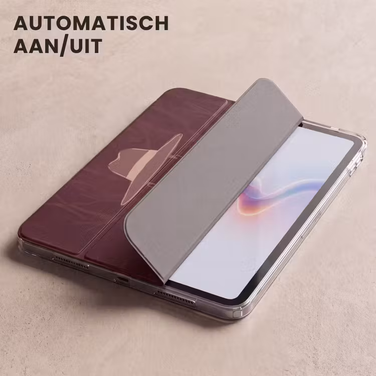iPad hoes - Mens - Hoed - Cocktail - Abstract - Bruin — 5