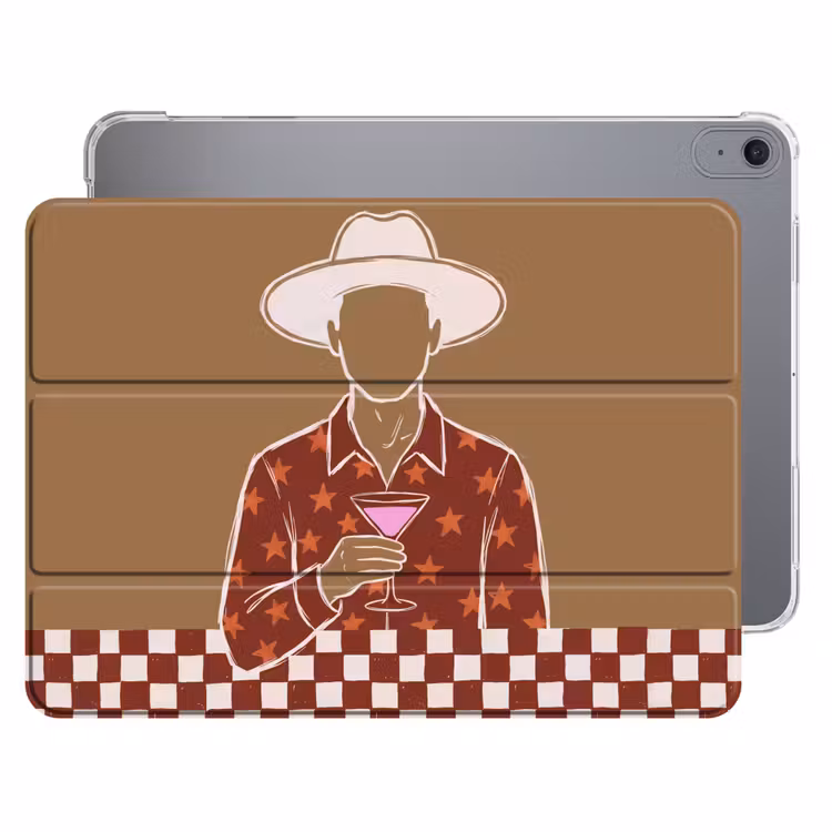 iPad hoes - Mensen - Hoed - Cocktail - Abstract - Modern — 1