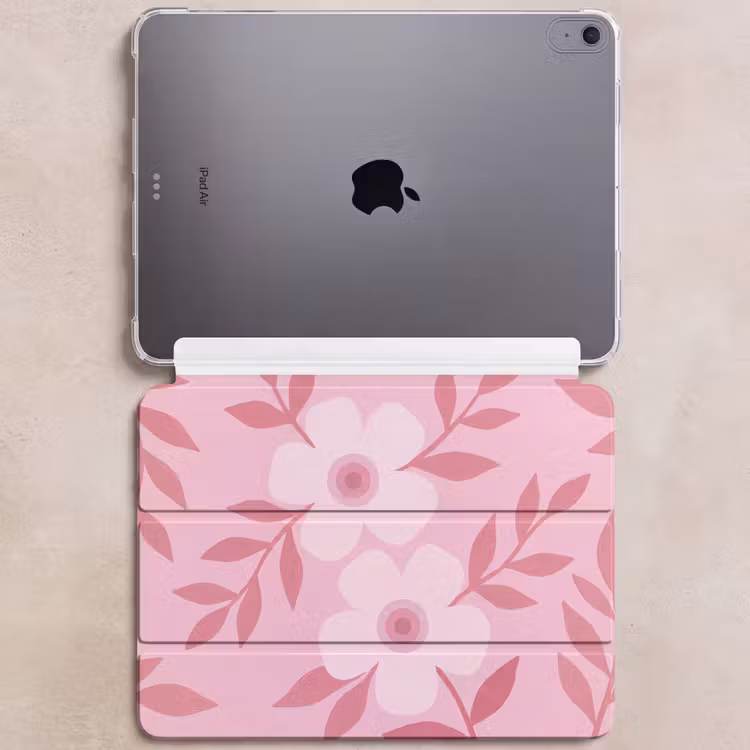 iPad hoes - Bloemen - Abstract - Modern - Roze - Natuur — 6