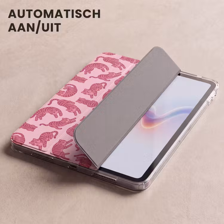 iPad hoes - Dieren - Patroon - Roze - Speels - Cartoon — 5