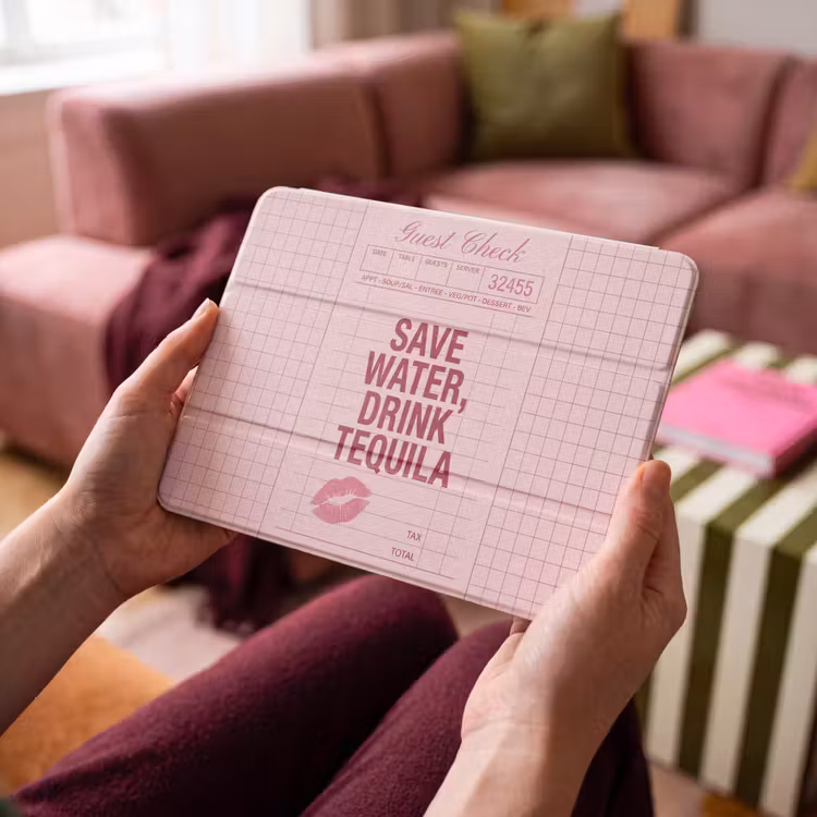 iPad hoes - Humor - Drank - Tekst - Roze — 4