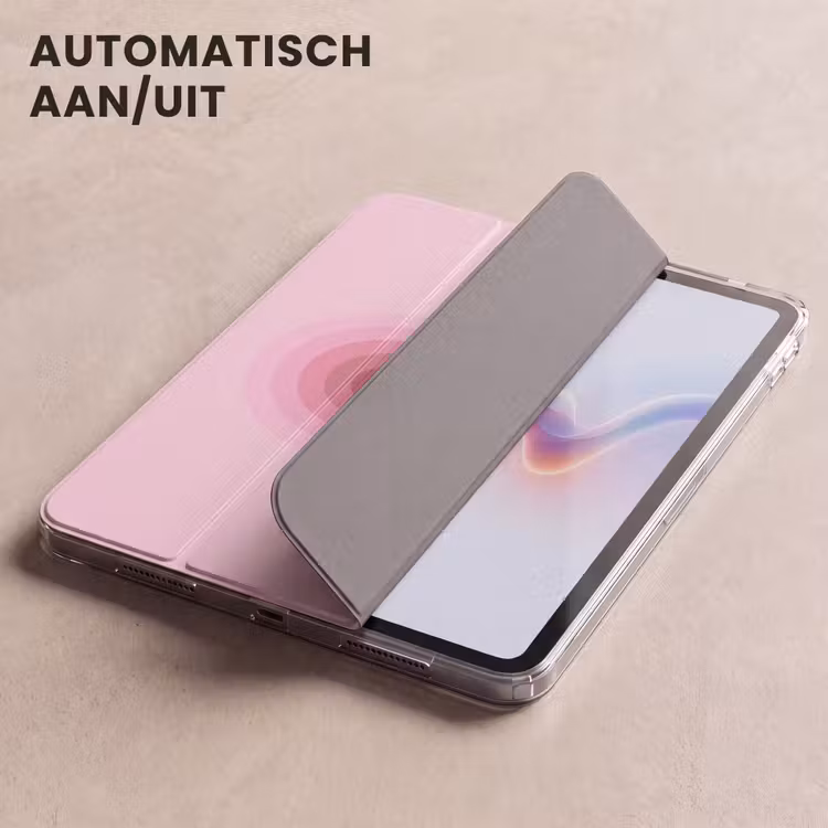 iPad hoes - Abstract - Cirkels - Strepen - Modern - Roze — 5