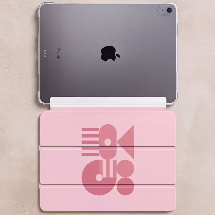 iPad hoes - Abstract - Geometrisch - Vormen - Roze — 6